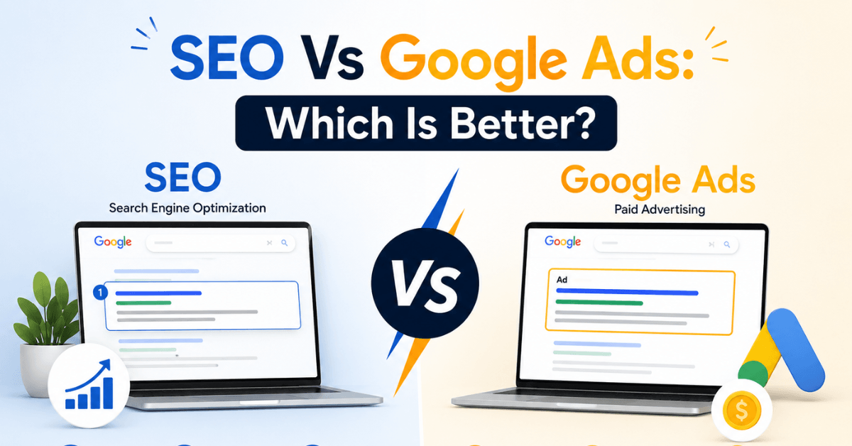 SEO Vs Google Ads: Which Is Better?